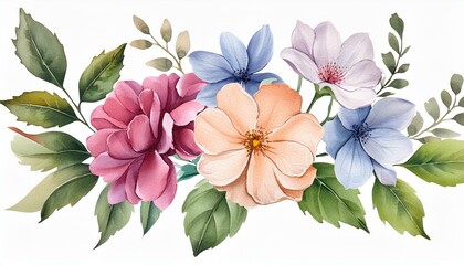 pink and white flowers