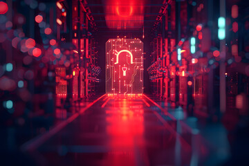 Protecting Your Digital World: Essential Cybersecurity Concepts, Protecting Against Cyber Attacks, Safeguarding Your Data, Digital Security Solutions, Network Security Illustration, Cybersecurity