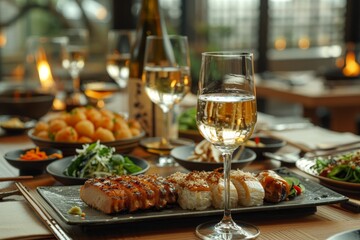 Kaiseki - An elaborate multi-course meal featuring seasonal and beautifully presented dishes. 