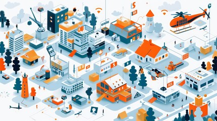 Create an infographic on the role of technology in disaster response and management. Highlight tools like early warning systems, drones, and crisis mapping.