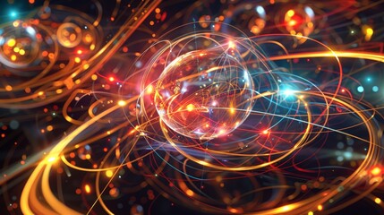 Design a guide to understanding the principles of quantum mechanics. Cover concepts like superposition, entanglement, wave-particle duality, and their implications for physics.