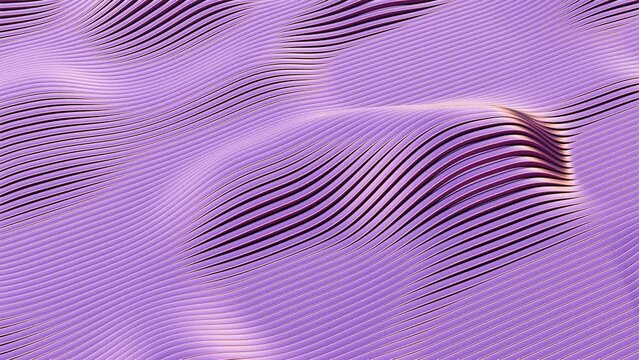 Waves of Parallel Lines: Subtle Gradients
