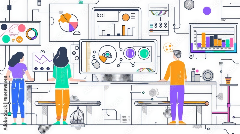 Poster Design a visual guide to the different roles in data science. Explain positions like data analyst, data engineer, data scientist, and their responsibilities.