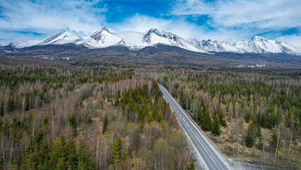 The way to Tatra mountains in Slovakia  © Ran