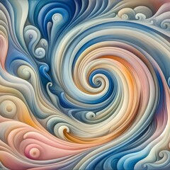 Красивая спираль разных эмоций. High quality 