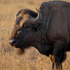 Obraz premium African buffalo; Syncerus caffer; South Africa 