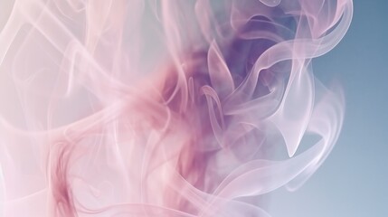 Pastel colored smoke background. 