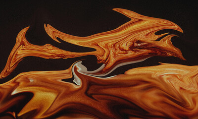 Illustrations of ancient abstract painting art with desert sand effects can be used as backgrounds and maemer motifs