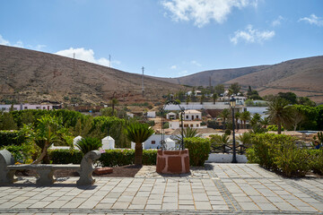 Naklejka premium Betancuria - einer der schönsten orte der kanarischen Insel Fuerteventura 