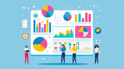 Develop an infographic on the role of data in marketing. Show how companies use data for customer segmentation, targeted advertising, and campaign analysis.