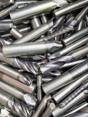 Tungsten Carbide drill bits used in industrial cnc machines