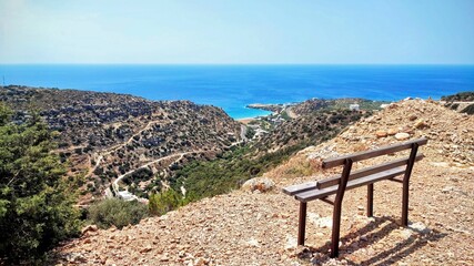 Entspannung auf Kreta – Atemberaubende Aussicht auf das Meer