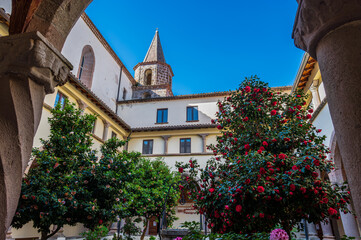 Roccamonfina, Campania. Sanctuary of the Madonna dei Lattani.