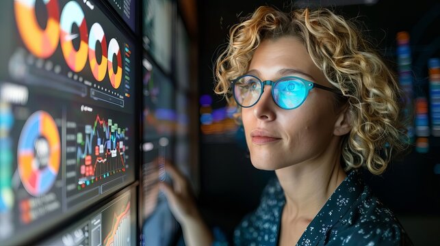 A UXUI designer researching user behavior with analytics tools selective focus, user research theme, whimsical, fusion, digital workspace backdrop