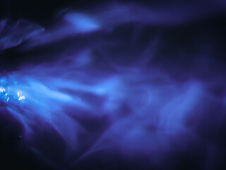Purple glare in the dark for an abstract background.       