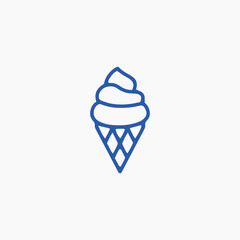 ice cream wafer sweet icon