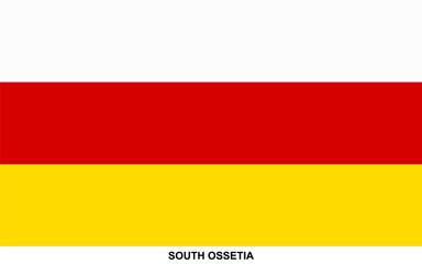 Flag of SOUTH OSSETIA, SOUTH OSSETIA national flag