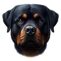Fototapeta premium Rottweiler dog face