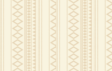 Geometric ethnic oriental ikat seamless pattern  color oriental. Aztec ornament print. Design for background ,curtain, carpet, wallpaper, clothing, wrapping, Batik, vector illustration.