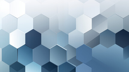 Abstract Image Pattern Background, Interlocking Hexagons in Shades, Texture, Wallpaper, Background, Cell Phone Cover and Screen, Smartphone, Computer, Laptop, 16:9 Format - PNG