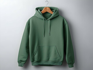 Premium Hoodie mockup, fashionable hoodie on hanger, Clothing mockup, apparel hoodie mockup