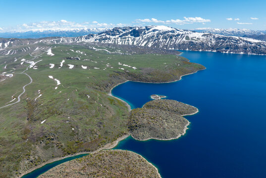 Nemrut Lake is the second largest crater lake in the world and the largest in Turkey.