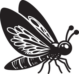 Cartoon-lacewing Vector