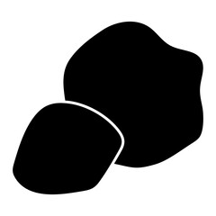 Premium download icon of pebble   © Vectorslab