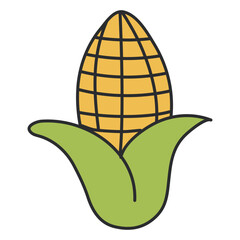 Premium download icon of corn cob

