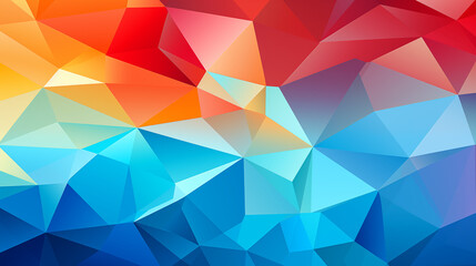 Obraz premium Geometric Abstract Image Pattern Background, Interlocking Squares in Primary Colors, Wallpaper, Background, Cell Phone Cover and Screen, Smartphone, Computer, Laptop, 16:9 Format - PNG