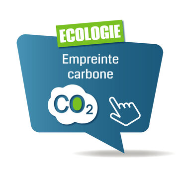 Logo empreinte carbone.