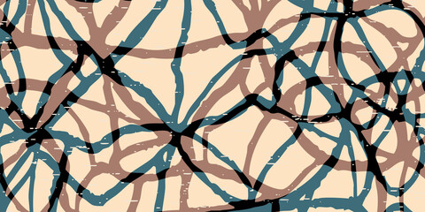 Abstract pattern. Illustration for printing on wall decorations. For use in graphics.