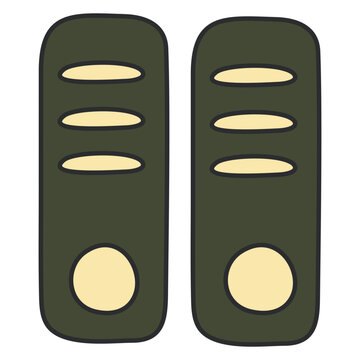 An icon design of server racks

