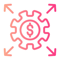 decision gradient icon