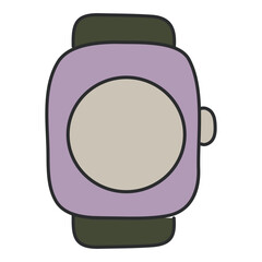 A beautiful design icon of smart watch

