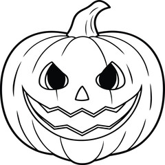 Halloween coloring book for kids and adults
