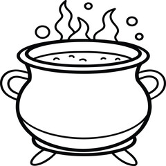 Halloween coloring book for kids and adults