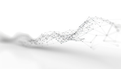 Grey digital advertising, marketing and branding, professional services PowerPoint slide deck backdrop. Consulting, insights, data science and analytics template. Neutral, abstract, white background