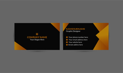 business card template