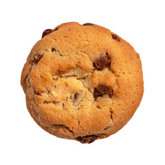 Ciastko z kawałkami czekolady,  bez tła. PNG