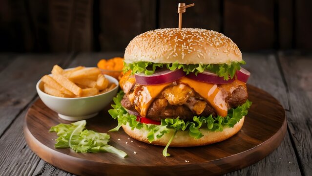 Chicken burger, photo, image, pic, Chicken burger  picture, full hd, 4k, download