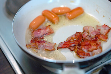 sausage and egg for example of metabolic syndrome,fat, obesity cause
