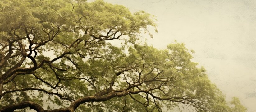 Tree's texture and structure are visible in the copy space image.