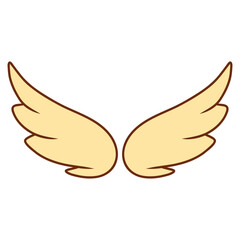 wings flying icon