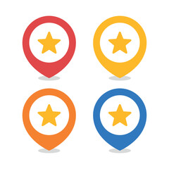 Four Point Star Multiple Styles