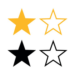Stars Multiple Styles Set