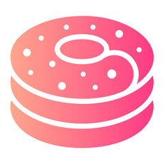 bagel gradient icon