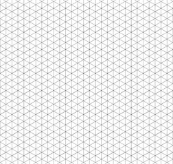 Black isometric grid lines