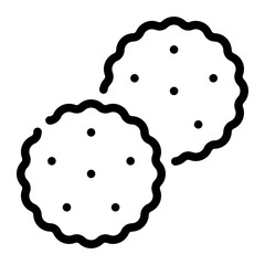 Cracker line icon