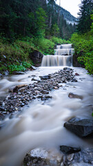 Italian Dolomites Waterfall